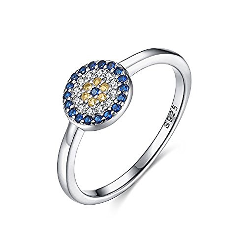 TONGZHE plata de ley Cubic Zirconia Cover