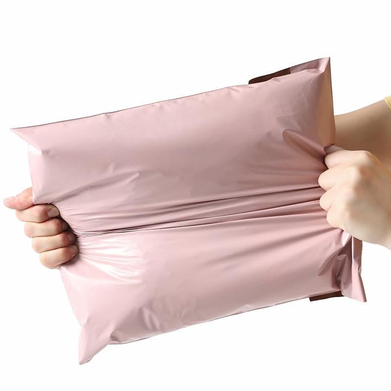 Sacs d‘expédition Sac de courrier rose étanche, 50 pièces/paquet, sacs de courrier, enveloppe en Poly, emballage de vêtements, sac Express, sacs d'expédition postale (Color : 32x45CM 50Pcs)