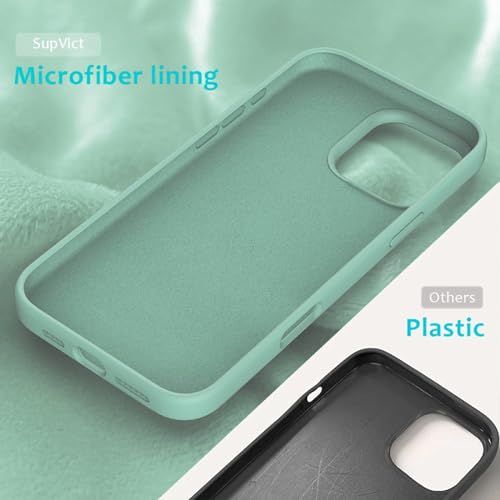 Image of ArmourPro Silicone Back Case for iPhone 16 Pro Max, Soft-Touch Case | GreenishCyan