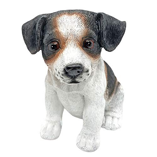 Image of Farmwood 3253 16 cm Jack Russel Puppy Klein Figurine - Multi-Colour