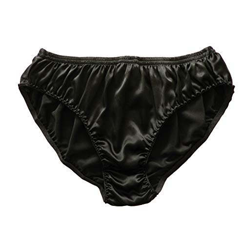 Men's 100% Pure Silk Underwear Bikini Briefs Panties