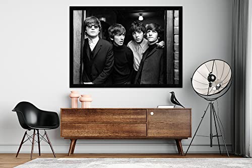 Affiche des Beatles Rubber Soul | Les Beatles | Impression encadrée ou non encadrée | A2 (59.4×42.0cm), Cadre en bois… - Les Beatles, Paul McCartney, John Lennon, RIngo Starr, George Harrison Affiche des Beatles Rubber Soul | Les Beatles | Impression encadrée ou non encadrée | A2 (59.4x42.0cm), Cadre en bois… – Image 7
