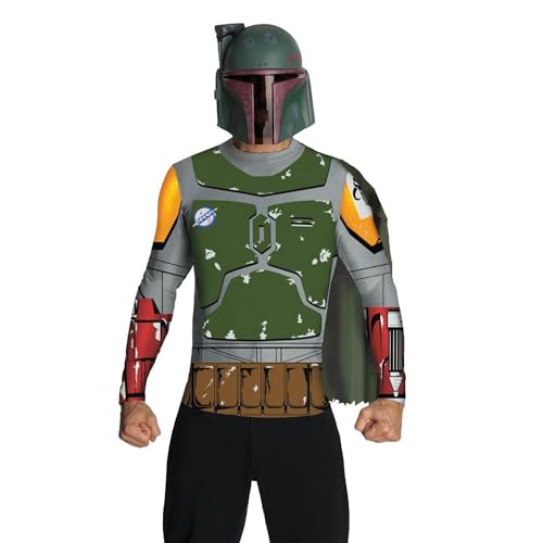 Disfraz completo Star Wars Boba Fett talla M miniatura 1