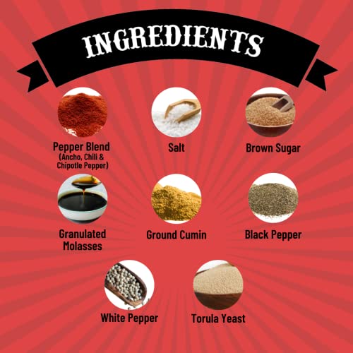 Smoke n Sanity SnS Triple S Certified Low FODMAP All Purpose Seasoning - Low FODMAP Foods - Contains No Garlic, No Onion - Gluten Free and Dairy Free (9.5 oz Shaker)