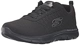Type: Sneaker Skechers Flex Appeal 2.0-Break Free, Damen Outdoor Fitnessschuhe, Schwarz (bbk), 40 EU(Herstellergröße: 7 UK)