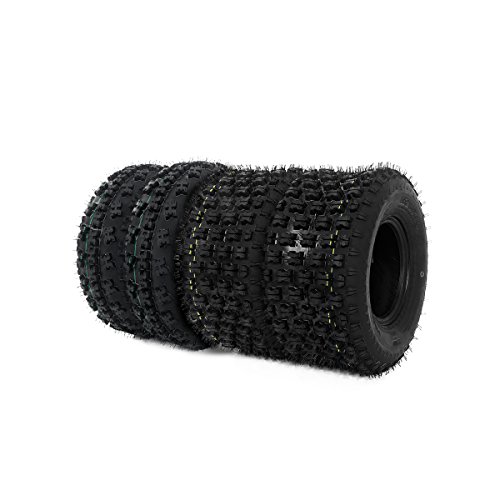 Motorhot 4x ATV Tire Fit For HONDA TRX 300EX 400EX 400X 450R 21x7-10 Front & 20x10-9 Rear 4 Ply Bias Tires