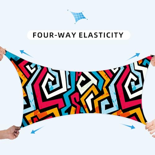 Striped Neck Gaiter Face Mask for Running, Cycling, Hiking, Sun protection, Breathable and Lightweight Outdoor Headwear3