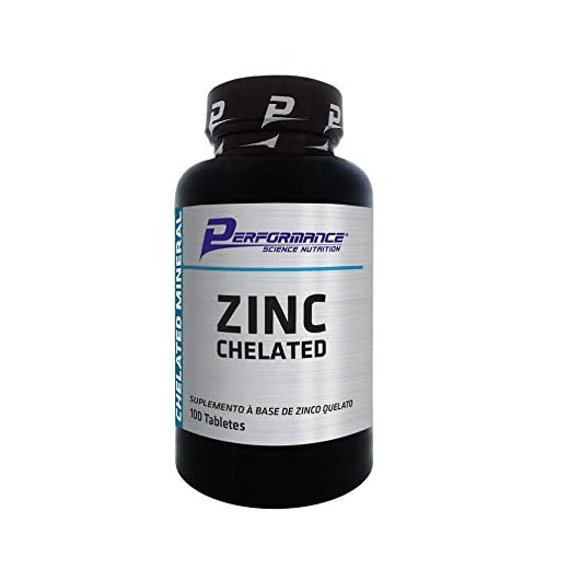 Zinc Chelated (100 Tabs), Performance Nutrition