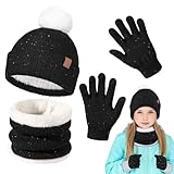 Accessoire Hiver Polyvalent : Offrant fonctionnalité et charme, cet ensemble bonnet écharpe gants apporte une chaleur essentielle aux lors des jours glacials, tandis que son choix de couleurs unies améliore leur look pendant les trajets scolaires ou les sorties familiales hivernales.