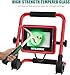 HYCHIKA 30W LED Work Light with 3500 Lumen, 50W LED Work Light with 5500 Lumen, 2-Tool Power Tool Set Combo Kit