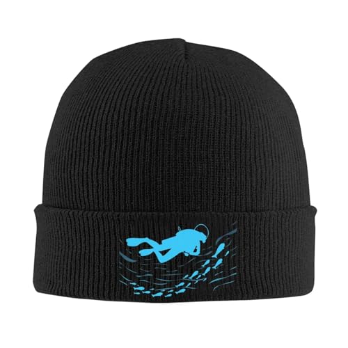 Casquettes tricotées beanies hiver chaud pour plongeur d'océan et style streetwear