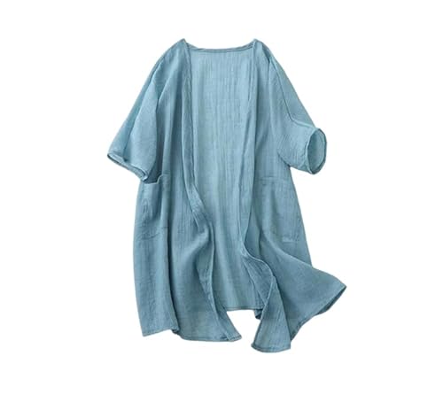 シアーコットンロングカーディガン