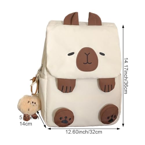 Cadeau Capybara original avec ce sac à dos mignon pour étudiant - 7
