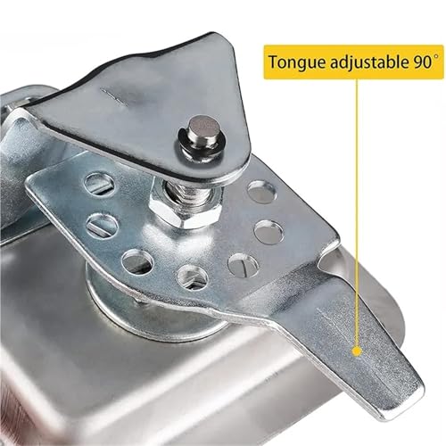 Serrure de remorque pliable contre les vibrations de boîte à outils - 6