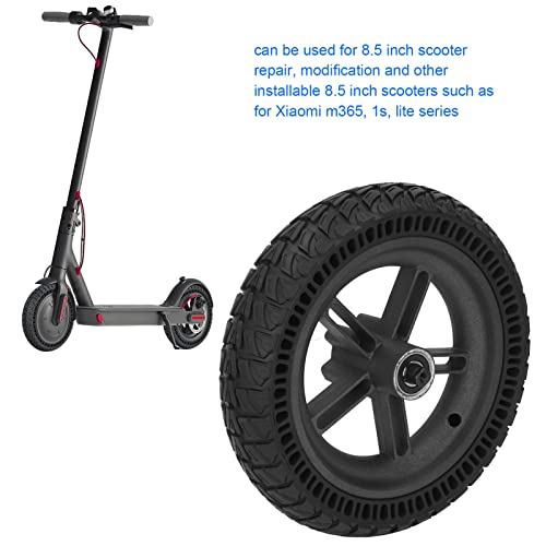 Qstnxb Electric Scooter Rear Wheel, 9 Inches Anti Skid Anti Shock Electric Scooter Hub Tire, Durable Aluminum Alloy Electric Scooter Solid Tire, Rear Tire For Electric Scooter #TOP1