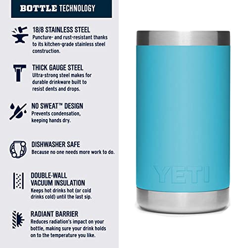 Image of YETI Rambler Jr. 12 oz Kids Bottle, with Straw Cap