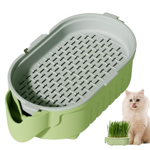 Plateau D' chatIntérieur, Plateau D' À chatIntérieur,Boîte Plantation De L' De chatEn Forme D'éléphant - Contauteur À Eau Creux sans Sol pour Les Coll