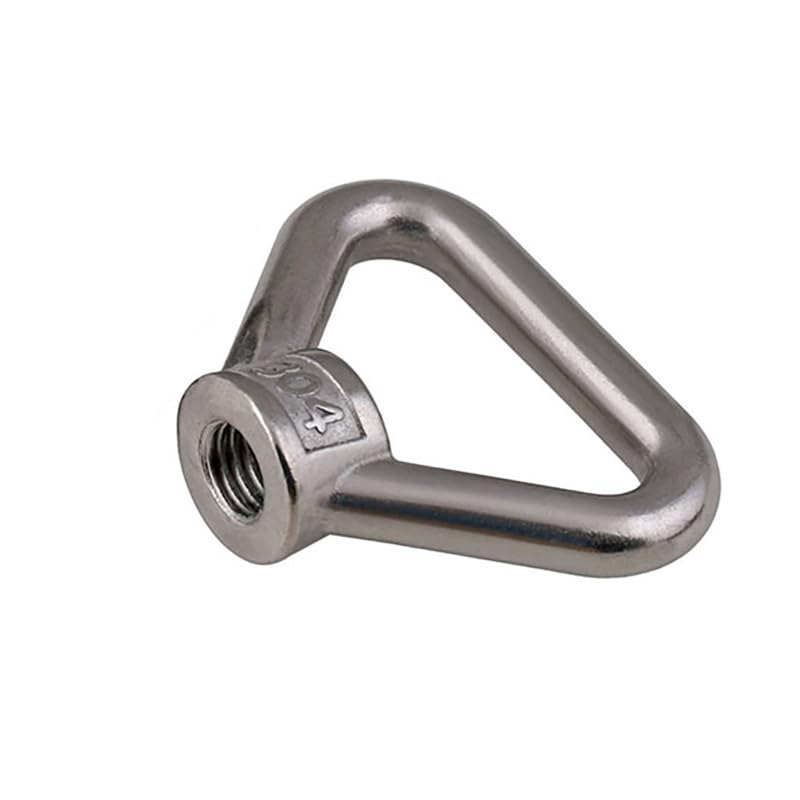 1/3/5 Uds Tuercas de Ojo de elevación Anillo Triangular A2 Pernos de Ojo Hembra de Acero Inoxidable M8 M10 M12 M14 M16 M18 M20 M22 M24(5pcs,M14)