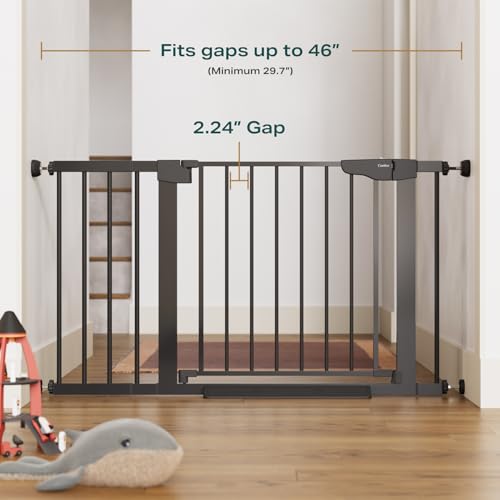 Cumbor YG-413 29.7-46 Inch Baby Gate For Stairs, Mom'S Choice Awards Winner-Auto Close Dog Gate thumb #2