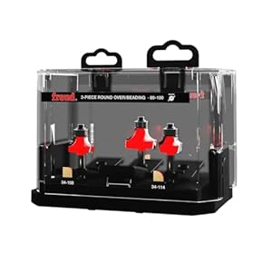 Freud 89-100 3-teiliges Abrundfräser-Set