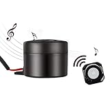 Betriebsspannung : 9-16V AUMUME Car Horn Autohupe für Motorrad Auto Fahrzeug LKW Moped, 12V Universal Horn Hupe ist Wireless Fähig und Hat 10 Verschiedene Alarmtöne( Wasserdicht )