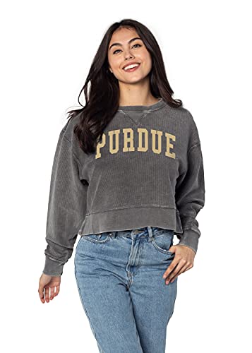 Image of chicka-d NCAA womens Corded Boxy Pullover