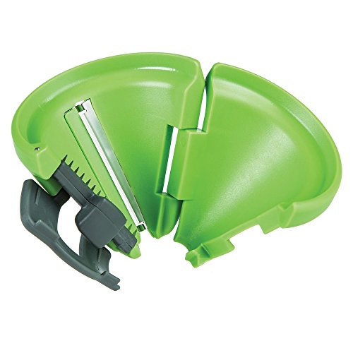 Peeler Espiral com Corte Apontador e Julienne Progressive Verde/Cinza Plástico / Metal