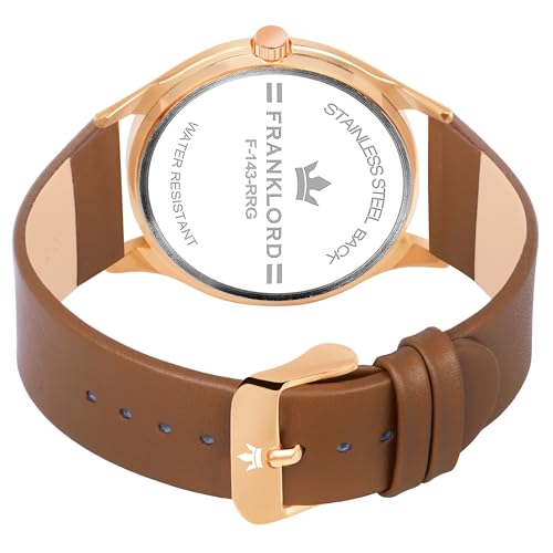 Image of Franklord Super Star Roman Series Analog Watch - for Men | Sports Band Soft Silicone Sport Wristband | Unisex-Adult Watch