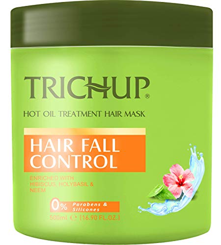 Trichup Masque capillaire - Traitement à l'huile chaude anti-chute sans silicone 500 ml Cover