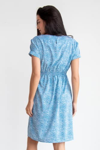 Robe femme maternité été légère fluide style minimaliste et décontracté - 6