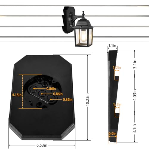 Kit de blocs de montage de revêtement en vinyle pour corriger les fixations instables sur bardage - 2