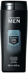 O BOTICARIO, O BOTICARIO MEN 2 EM 1 SHAMPOO CONDICIONADOR ANTICASPA 250ml
