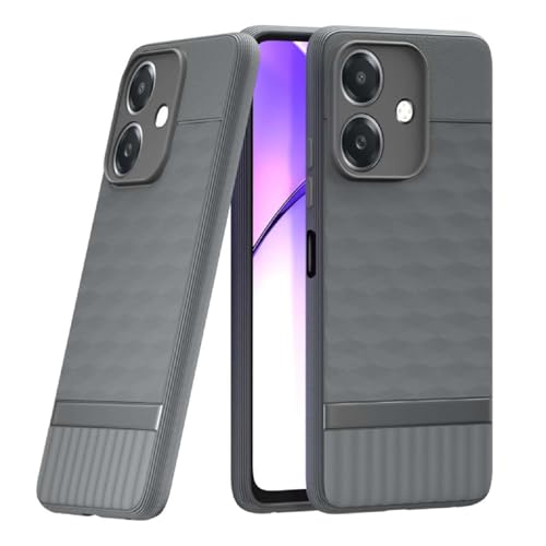 Image of Shockproof Case for Oppo A3 5G / A3x 4G / A3x 5G | Full Camera Protection | TPU Flexible Back Cover for Oppo A3 5G / A3x 4G / A3x 5G (Graphite Grey)