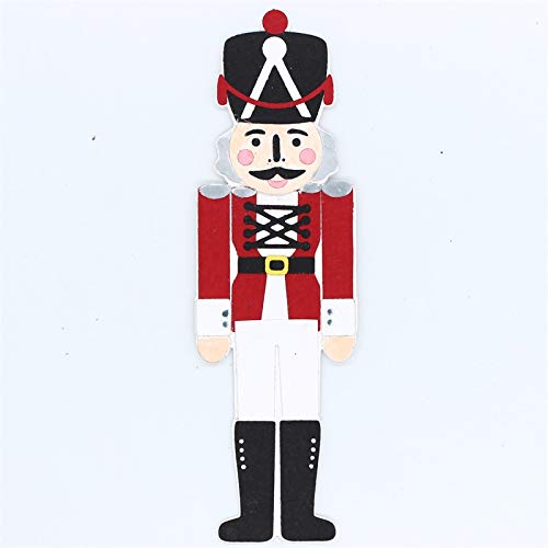 KSCRAFTChristmas Nut Cracker Metal Cutting Dies Stencils for DIY Scrapbooking/Photo Album Decorative Embossing DIY Paper Cards