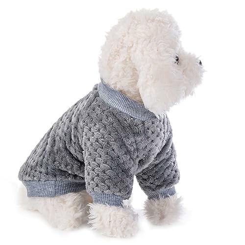 Suéter para cães, pacote com 2 ou 3 suéteres para cães ou gatos pequenos, médios e pequenos, roupas