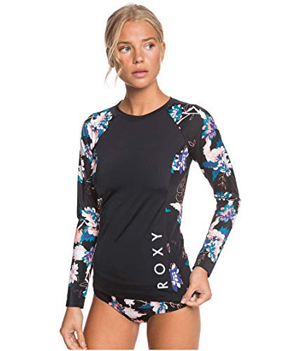 Roxy Junior's Fitness Swim, True Black Izi, L