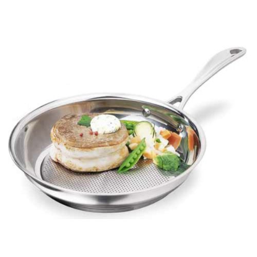 Bekaline Chef 12067294 Stainless Steel All Heat Sources + Induction Frying Pan 28 cm