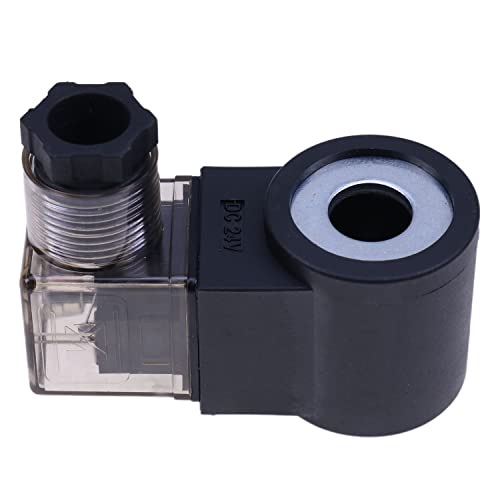 Bobine d'électrovanne 24V à 3 broches assurant la commande stable des valves 08