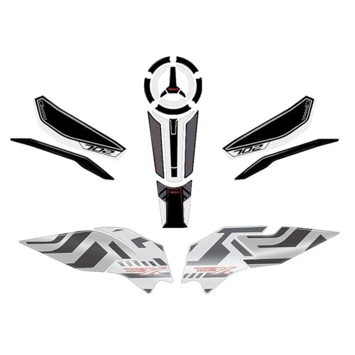 Protection réservoir moto autocollant réservoir d'essence Benelli TRK702X 2023-2025