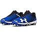 Under Armour Boys' Boys' Leadoff Low RM Jr., Black (041)/Team Royal, 3
