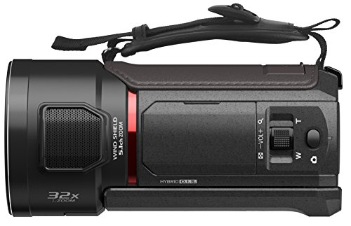 Panasonic Panasonic Hc-Vx1 4K Camcorder, 24X Leica Dicomar Lens, 1/2.5" Bsi Sensor, Three O.i.s. Stabilizer Systems, Hdr Mode, Wireless Multi-Camera Capture (Usa Black) #TOP5