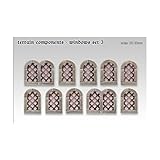 Tabletop-Art Gelände Bauteile - Fenster Set 3