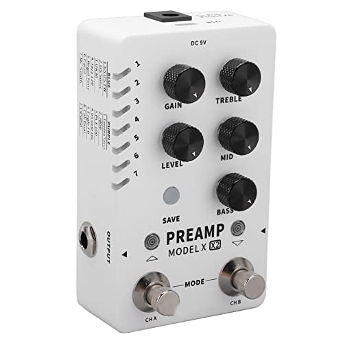 Single Block Effector, Multi Channel Digital Preamp Effect Pedal Model Sampling 2 Pedal Control 100‑240V For Tone File Loading(#4) #TOP19