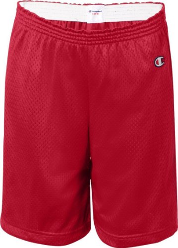 Duofold Boys' Big Mesh Short, Scarlet, Large