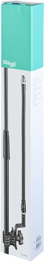Stagg Universal Gooseneck Microphone Arm with Clamp, Full Size (SCL-MIGN)
