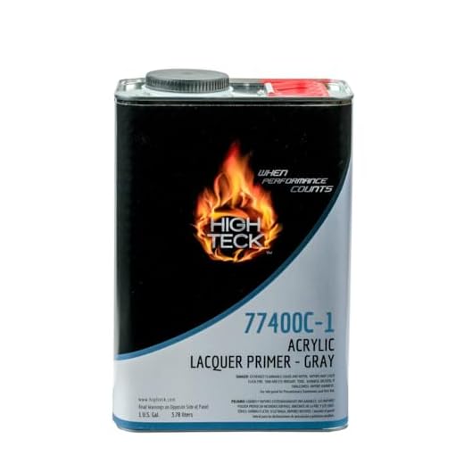 High Teck Acrylic Lacquer Primer in Gray