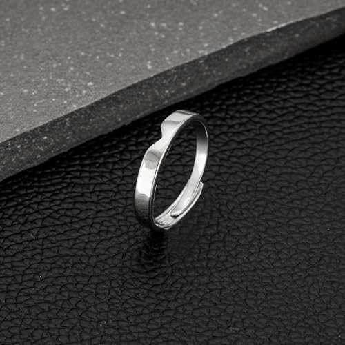 GIVA 925 Silver Cupid Arrow Ring for Him, Adjustable | Gifts for Men & Boys | With Certificate of Authenticity and 925 Stamp | 6 Month Warranty* - Image 4