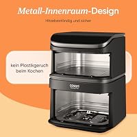 Cosori Airfryer, Turbo Tower Pro, 10,8L Dual Blaze Tech – Ansicht 7
