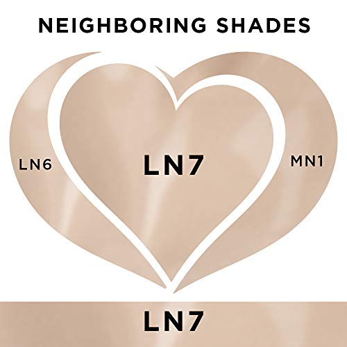 PÜR 4-in-1 Love Your Selfie Longwear Foundation & Concealer, Ln7, 1.2 Fl Oz