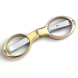 Tijeras plegables, compatibles con la TSA y portátiles, lo suficientemente compactas como para caber en tu bolso, tijeras de viaje portátiles seguras, pequeñas, acero inoxidable retráctil